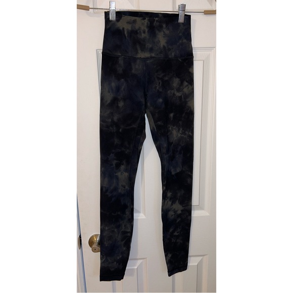 Lululemon Align 28” Diamond Dye Graphite Grey Bronze Green - Picture 5 of 9